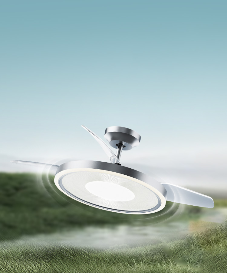 多宝电竞直流变频风扇灯